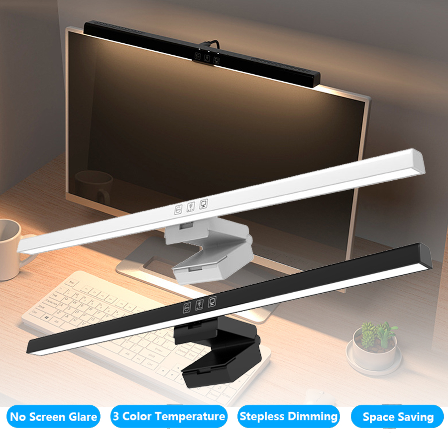 Touch Dimmer Lamp - 50 ซม.จอคอมพิวเตอร์ Light Bar หน้าจอแขวน Stepless
