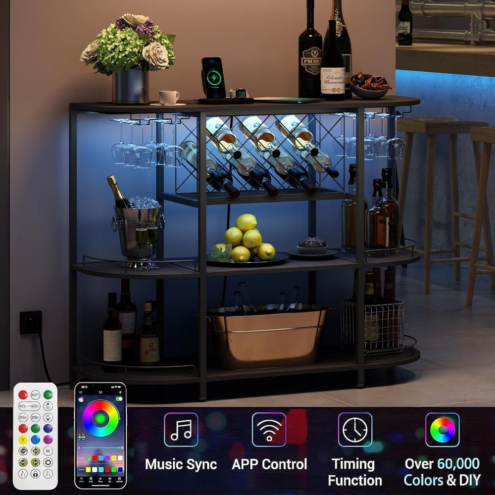 โต๊ะกาแฟ 3 ชั้นสีดำพร้อมชั้นวา - Lighting & Home Decor Studio บทวิจารณ์และราคา