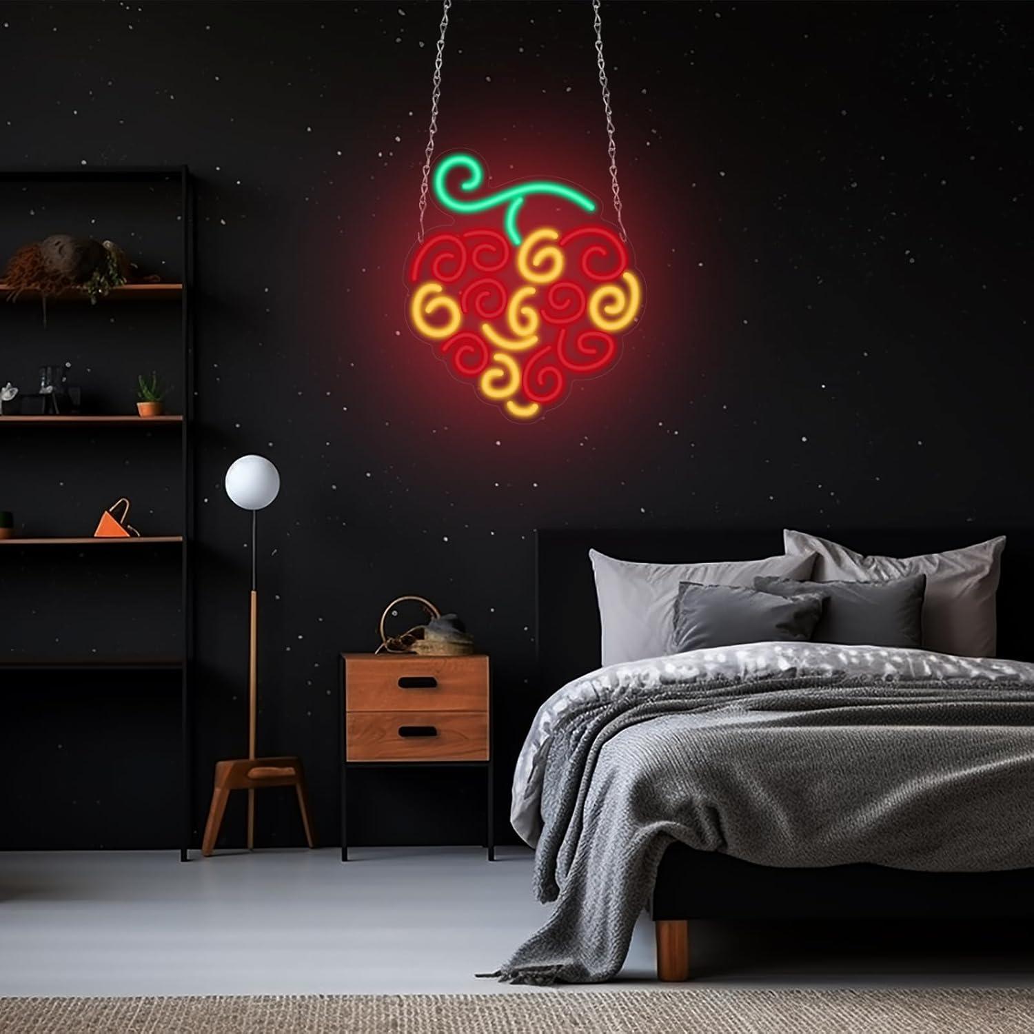 ป้ายไฟนีออน Cyber Fruit ไฟ LED - Lighting Decor For Living Room บทวิจารณ์และราคา