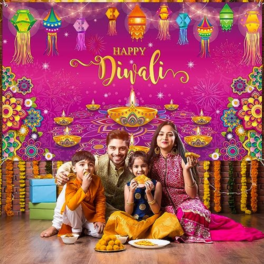 ฉากหลังตกแต่งงานดิวาลีสำหรับแข - Lighting Decoration For Diwali บทวิจารณ์และราคา