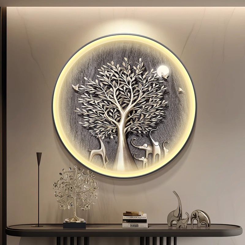 ภาพวาดตกแต่งระเบียงทรงกลมธีมช้ - Elements Lighting Decor บทวิจารณ์และราคา