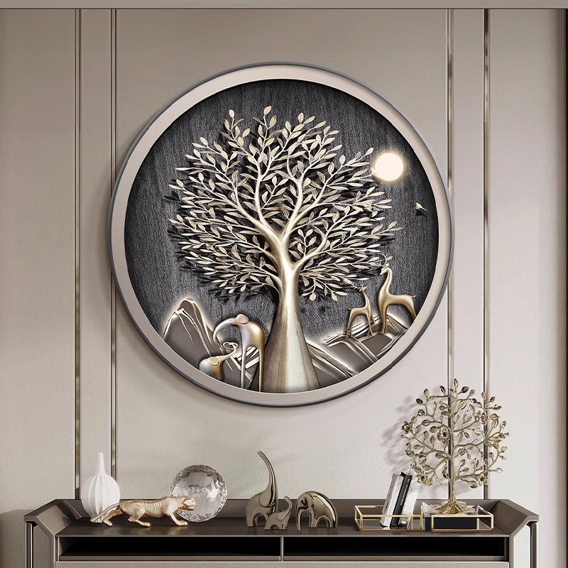 ภาพวาดตกแต่งระเบียงทรงกลมธีมช้ - Elements Lighting Decor บทวิจารณ์และราคา