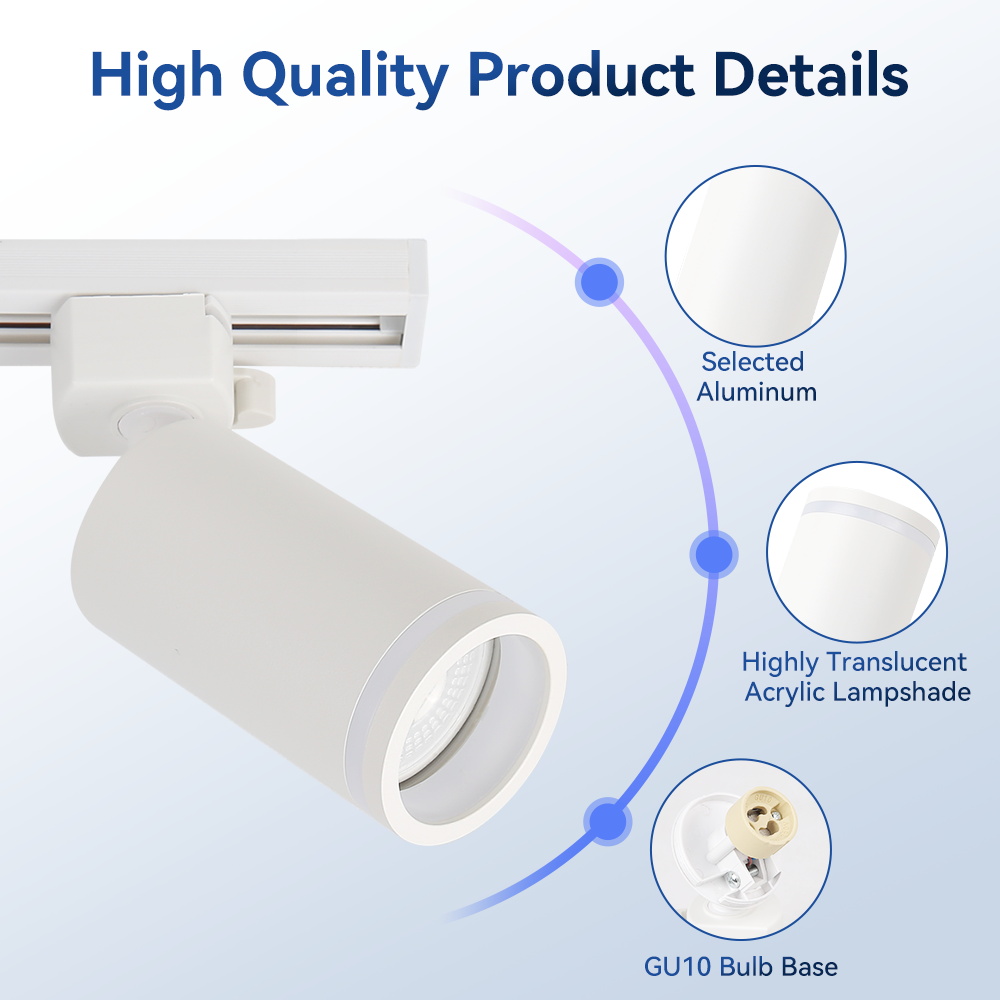 LED TRACK Light GU10 Spotlight - Decor Lighting Fixtures บทวิจารณ์และราคา
