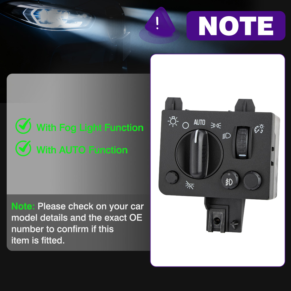 สวิตช์ควบคุมไฟหน้ารถยนต์ ไฟตัด - Touch Dimmer Lamp บทวิจารณ์และราคา