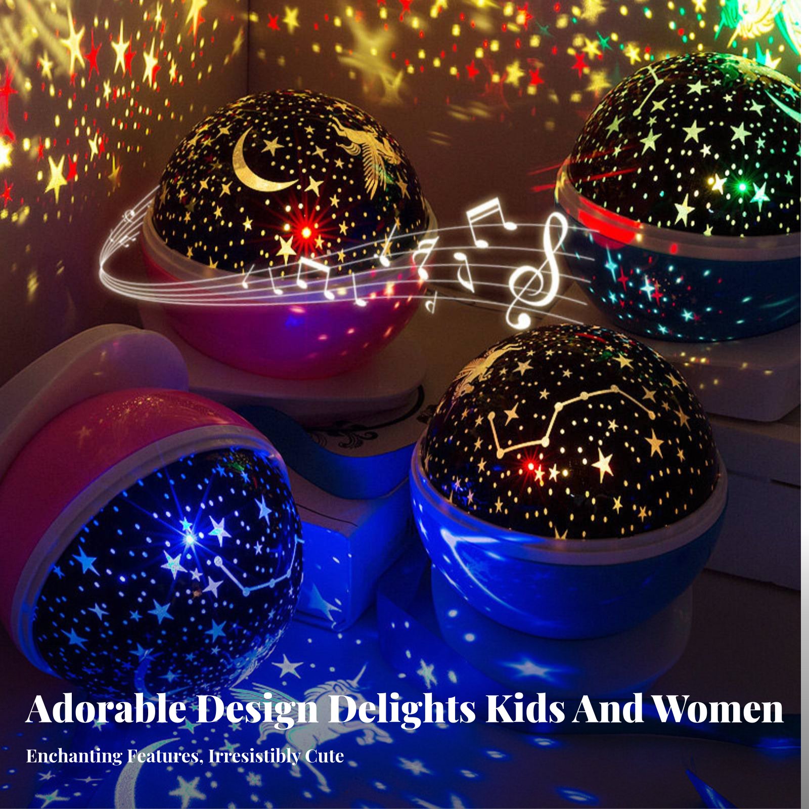 อุปกรณ์ฉายภาพกาแล็กซี เอฟเฟกต์ - Lighting Decoration In Bedroom บทวิจารณ์และราคา