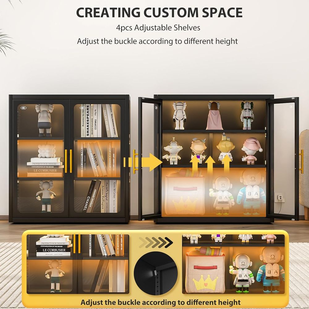 ตู้โชว์กระจกสูง 34 นิ้ว พร้อมช - Lighting & Home Decor Studio บทวิจารณ์และราคา