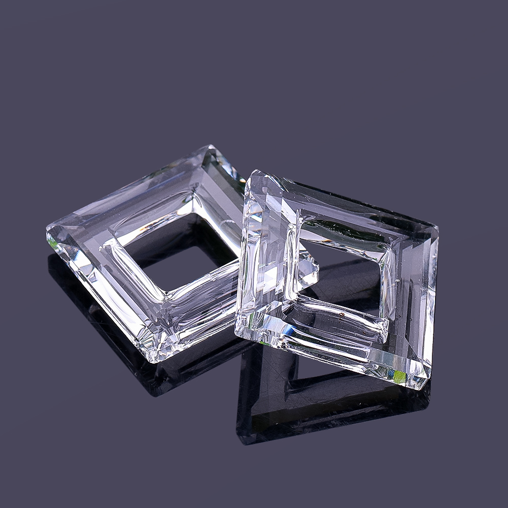 3 ซม.แก้วคริสตัลสแควร์ลูกปัด D - Decor Lighting Fixtures บทวิจารณ์และราคา