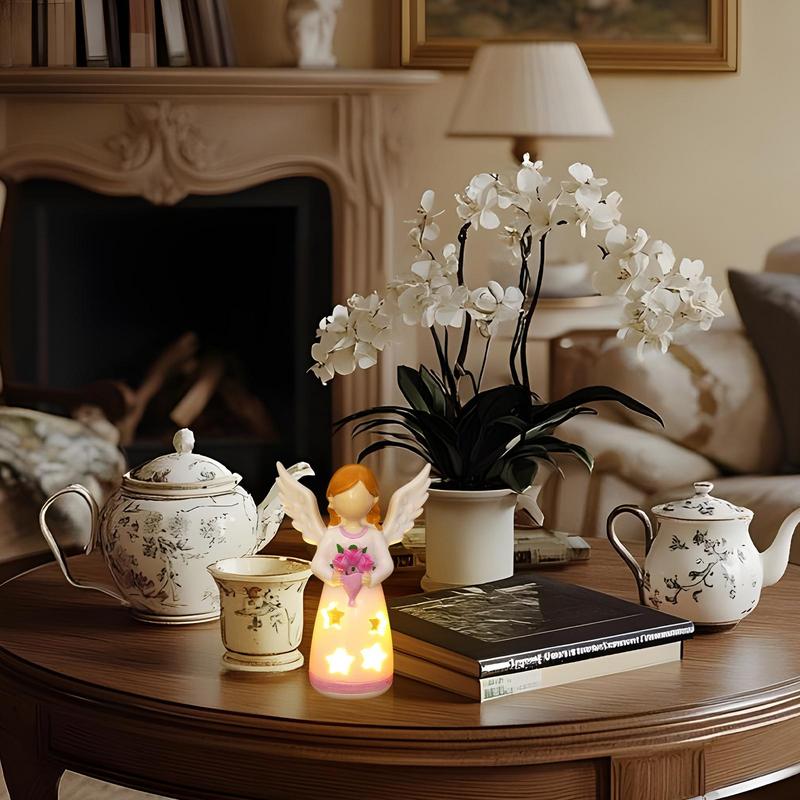 โคมไฟเชิงเทียน Angel รูปปั้นโค - Lighting Decor For Living Room บทวิจารณ์และราคา