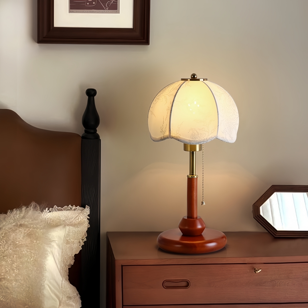 โคมไฟตั้งโต๊ะทรงโดมแบบวินเทจ ส - Lighting Decoration In Bedroom บทวิจารณ์และราคา
