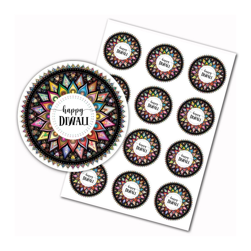 สติกเกอร์ Diwali มีความสุขเทศก - Lighting Decoration For Diwali บทวิจารณ์และราคา