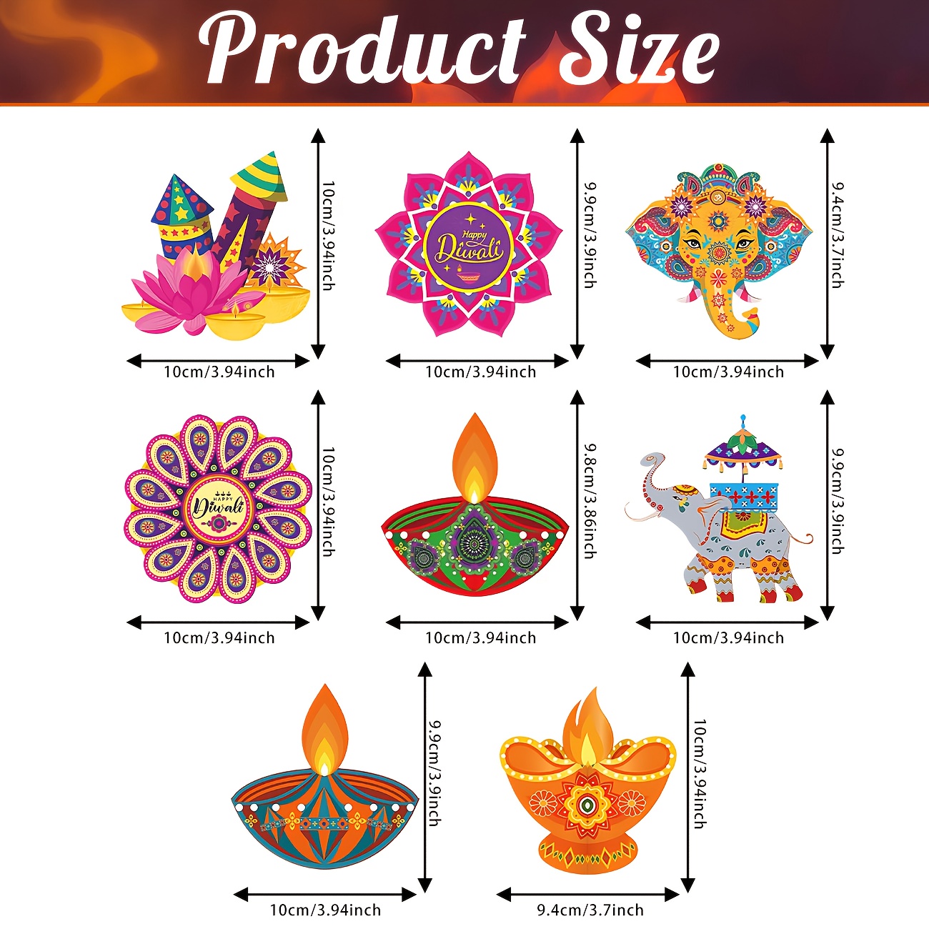 อุปกรณ์ตกแต่งแขวนสำหรับเทศกาลด - Lighting Decoration For Diwali บทวิจารณ์และราคา