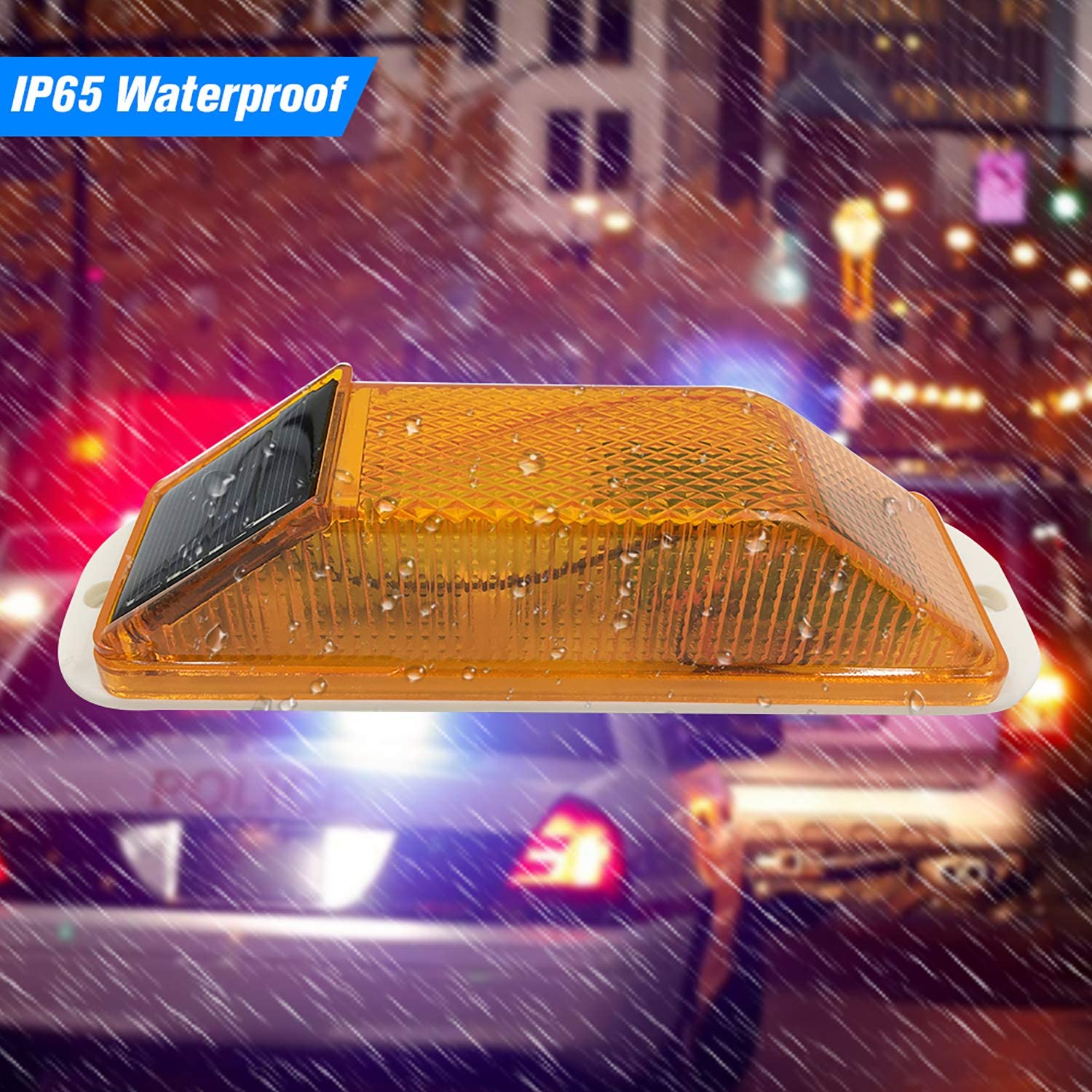 Solar Strobe ไฟเตือน LED Strob - Touch Dimmer Lamp บทวิจารณ์และราคา