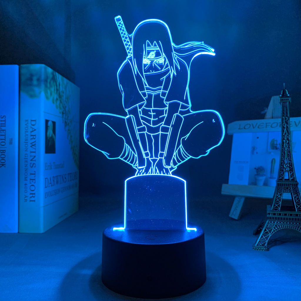 นารูโตะ อิทาจิ อุจิฮะอะนิเมะกา - Lighting Decoration Stand บทวิจารณ์และราคา