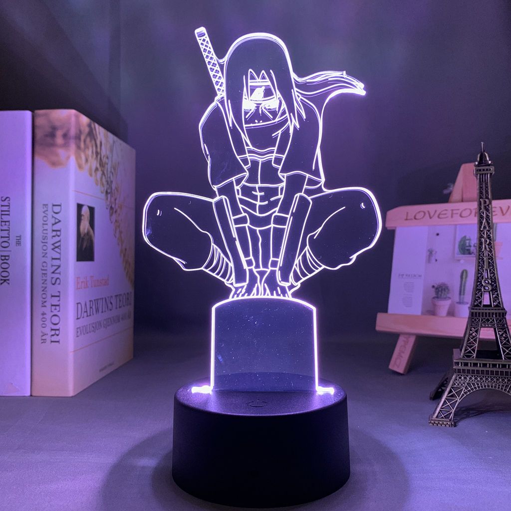 นารูโตะ อิทาจิ อุจิฮะอะนิเมะกา - Lighting Decoration Stand บทวิจารณ์และราคา