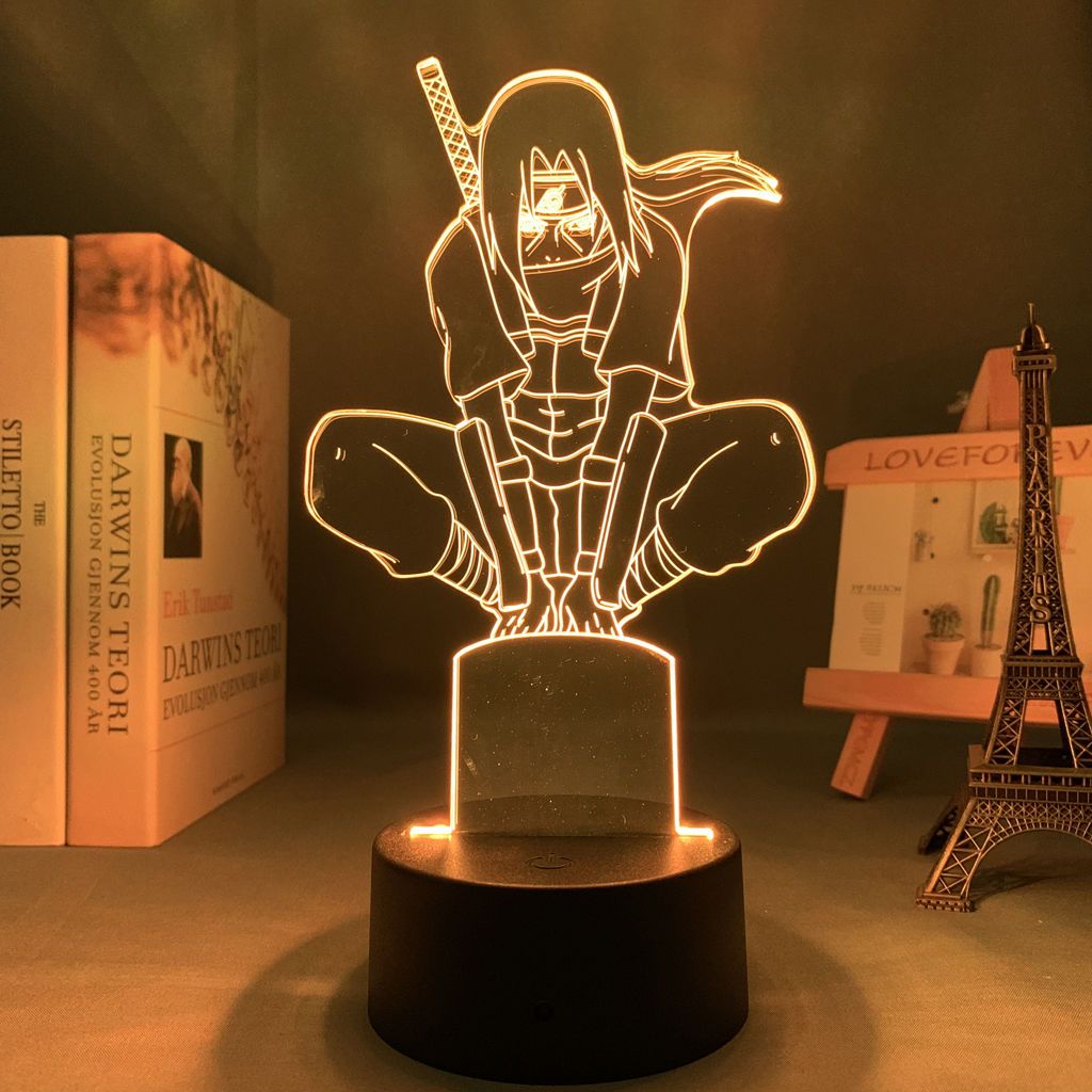 นารูโตะ อิทาจิ อุจิฮะอะนิเมะกา - Lighting Decoration Stand บทวิจารณ์และราคา