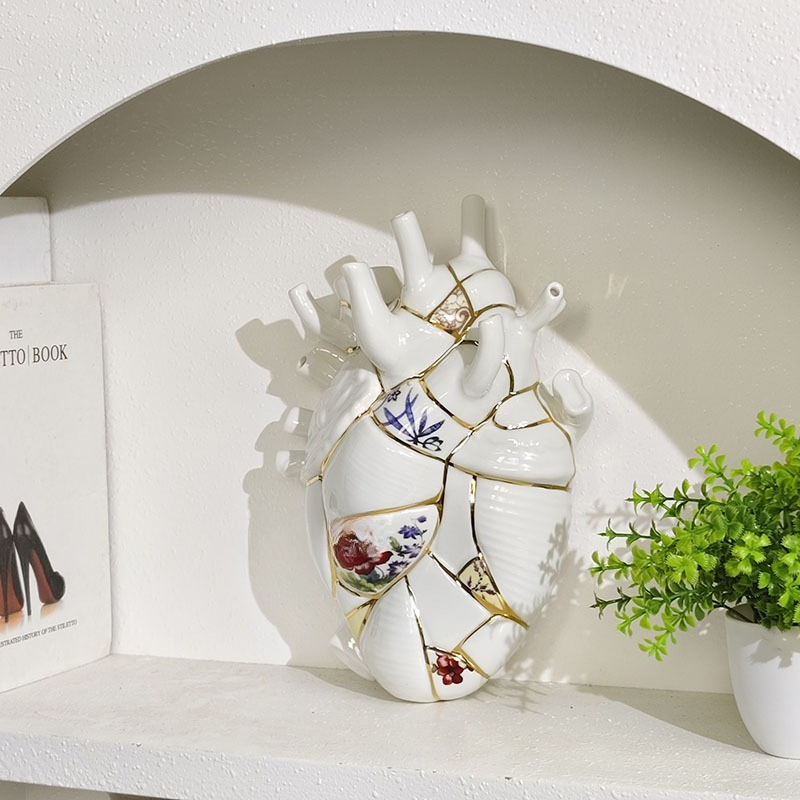 แจกันรูปหัวใจ ตู้ไวน์ห้องนั่งเ - Lighting Decor For Living Room บทวิจารณ์และราคา