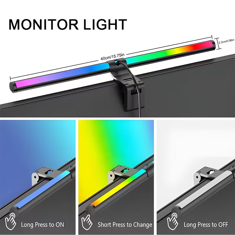 โคมไฟ LED สำหรับหน้าจอคอมพิวเต - Touch Dimmer Lamp บทวิจารณ์และราคา