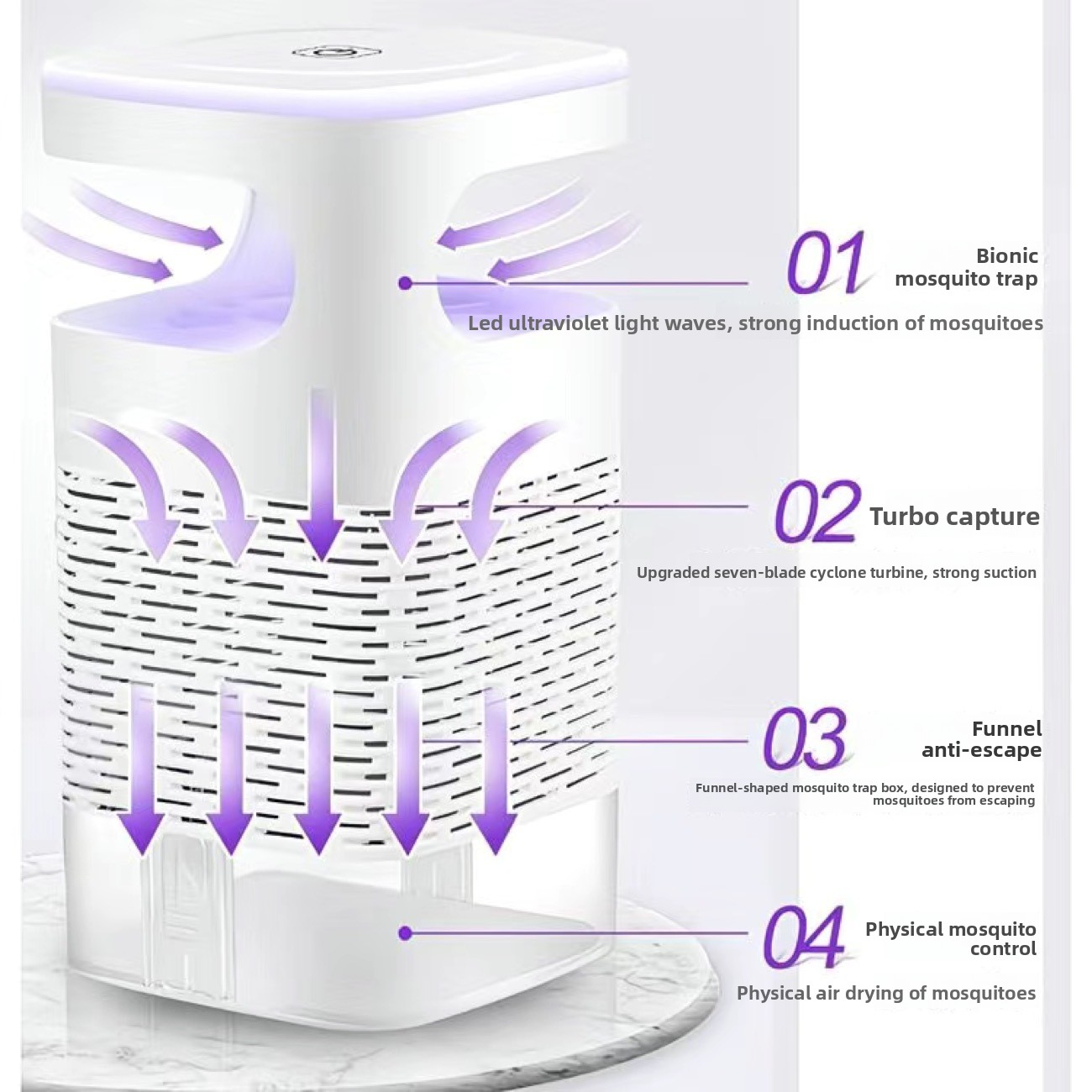 โคมดักยุงแบบใหม่ ใช้พอร์ต USB  - Touch Dimmer Lamp บทวิจารณ์และราคา