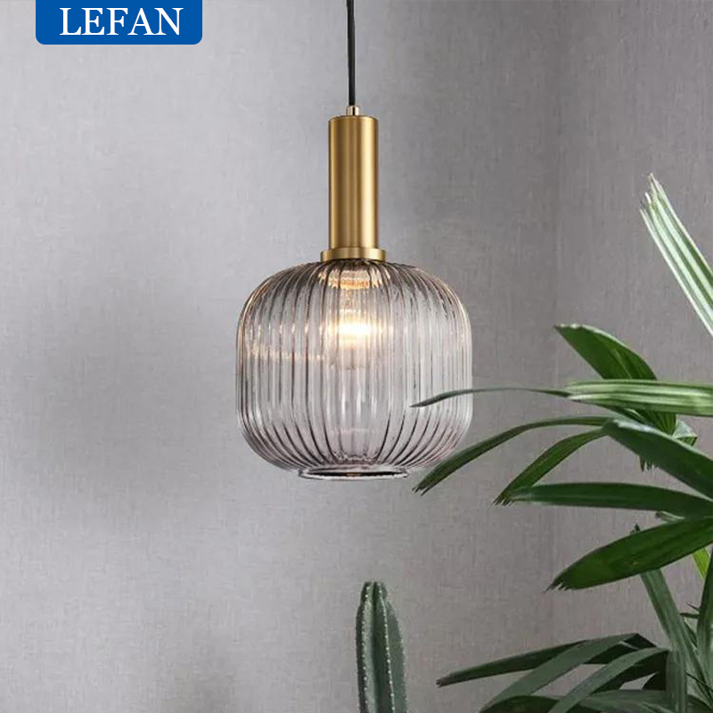 โคมไฟแขวนแก้ว LED สไตล์นอร์ดิก - Decor Lighting Fixtures บทวิจารณ์และราคา