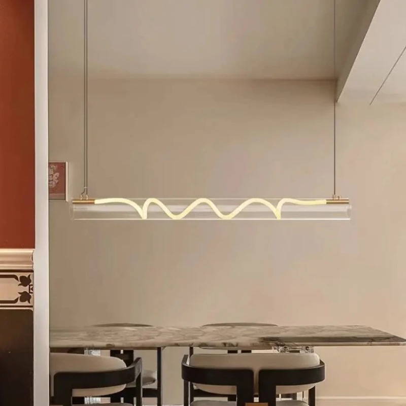 โคมไฟระย้าทรงยาวสไตล์นอร์ดิก ด - Decor Lighting Fixtures บทวิจารณ์และราคา