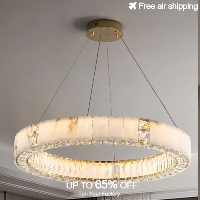 โคมไฟระย้า LED สีดำทองสไตล์โมเ - Elements Lighting Decor บทวิจารณ์และราคา