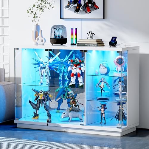 ตู้โชว์กระจกพร้อมกุญแจและไฟ LE - Lighting & Home Decor Studio บทวิจารณ์และราคา